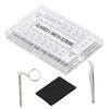 TOBBOMEY 1000pcs Eyeglasses Repair Kit Including Screw Box Tools Glasses Cleaner view 1