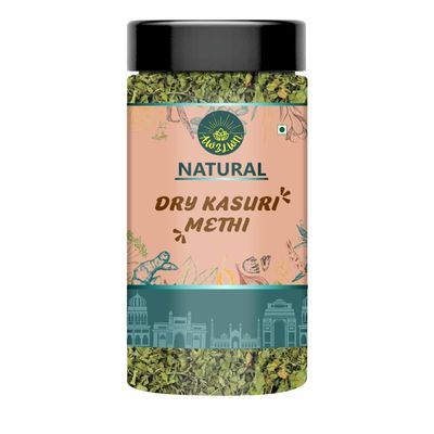 AWZLWN Natural Dry Kasuri Methi 20 GM Pack of 1 Pcs - AWZLWN