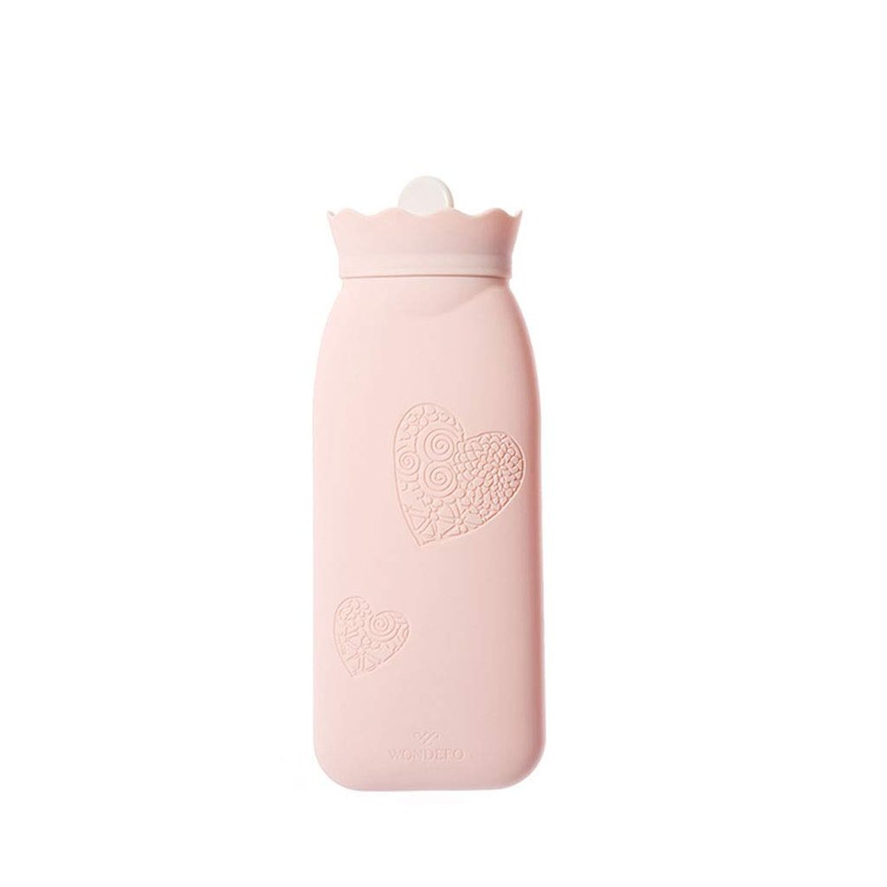 Hot Water Bag,Hot Water Bottles Hot Water Bag Water-Filled Silicone Hot Water Bottle Reusable Portable Hot Water-Filled Hot Water Bottle Hot Water Bag/O(Large)