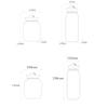 Hot Water Bag,Hot Water Bottles Hot Water Bag Water-Filled Silicone Hot Water Bottle Reusable Portable Hot Water-Filled Hot Water Bottle Hot Water Bag/O(Large) view 2