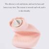 Hot Water Bag,Hot Water Bottles Hot Water Bag Water-Filled Silicone Hot Water Bottle Reusable Portable Hot Water-Filled Hot Water Bottle Hot Water Bag/O(Large) view 3