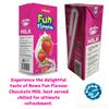 Rewa Fun Flavour Strawberry Milk Drink (Pack of 4 x 200 mL Ea) Experience the delightful taste of Fun Flavour Chocolate Milk, Imported from FIJI view 3