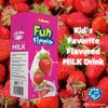 Rewa Fun Flavour Strawberry Milk Drink (Pack of 4 x 200 mL Ea) Experience the delightful taste of Fun Flavour Chocolate Milk, Imported from FIJI view 4