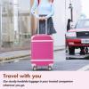 3-piece Luggage Set, 24-inch Suitcase, One Travel Duffel Bag and One Toiletry Bag, ABS Hardshell Carry-on Luggage, 4 Spinner Wheels, Top and Side Silicone Handles, TSA Combination Lock, 25% More Space view 3