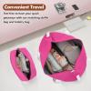 3-piece Luggage Set, 24-inch Suitcase, One Travel Duffel Bag and One Toiletry Bag, ABS Hardshell Carry-on Luggage, 4 Spinner Wheels, Top and Side Silicone Handles, TSA Combination Lock, 25% More Space view 4