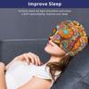 ZNCUETD Migraine Relief Cap Headache Relief Cap Cold Cap Ice Hat for Migraines Headache Sinus Stress Tension Head Ice Pack Wrap Migraine Mask Hangover Cap Ice Beanie Hot/Cold Compress Gift for Women view 4