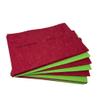 10 Pack Extra Large Original German Holiday Shammy Cloths Chamois Towels Super Absorbent for Pets, Parenting Tool Cleaning for Home and Commercial Use Wholesale Bulk (Red and Green) view 1
