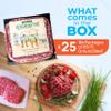 Richards Regenerative Premium Grass-Fed Ground Beef, 85% Lean / 15% Fat  Frozen Family Pack Perfect for Burgers (25-1lb Packages) view 2