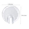 VALICLUD 10pairs Transparent Forefoot Pads of Adhesive Metatarsal Cushions for -Flops Soft and Breathable Foot Pads Comfortable Shoe Inserts for and Support view 4