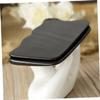 Healeved Black Wavy Natural Buffalo Horn Massage Tool Scraping Plate for Physical Therapy and Spa Care Multi-functional Gua Board for Neck and view 4