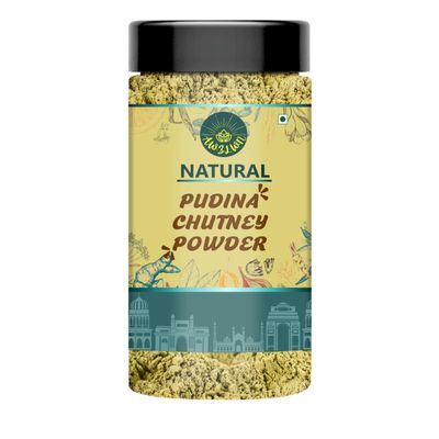 AWZLWN Natural Pudina Chutney Powder 250 GM Pack of 1 Pcs - AWZLWN