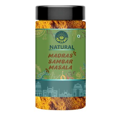 AWZLWN Natural Madras Sambar Masala 300 GM Pack of 1 Pcs - AWZLWN