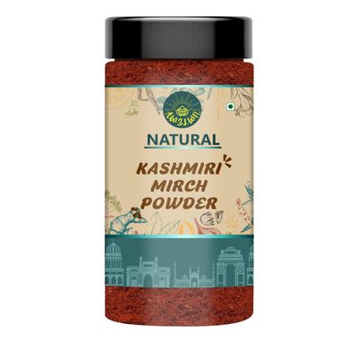 AWZLWN Natural Kashmiri Mirch Powder 150 GM Pack of 1 Pcs - AWZLWN