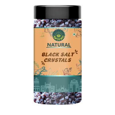AWZLWN Natural Black Salt crystals 250 GM Pack of 1 Pcs - AWZLWN