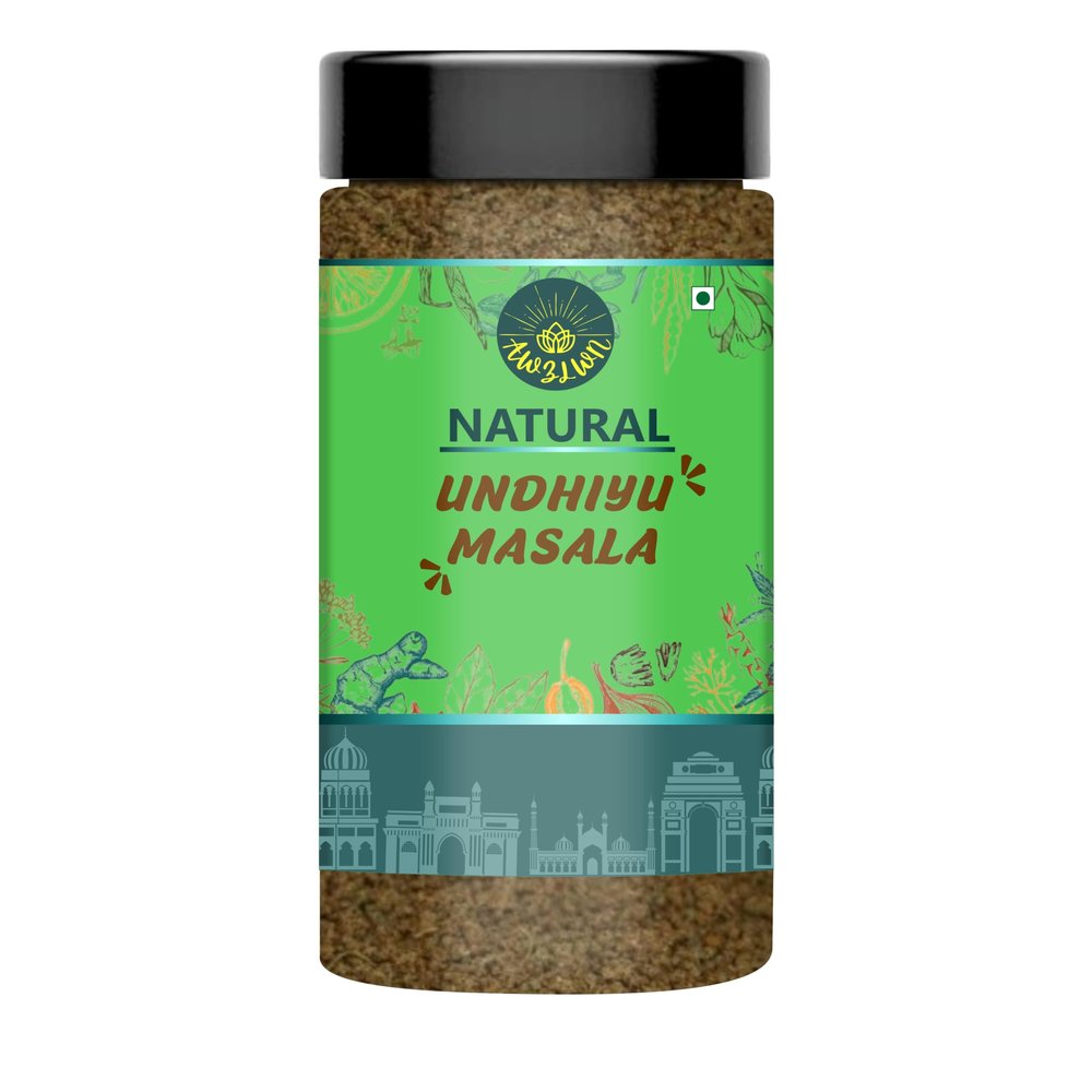 AWZLWN Natural Undhiyu Masala 150 GM Pack of 1 Pcs - AWZLWN