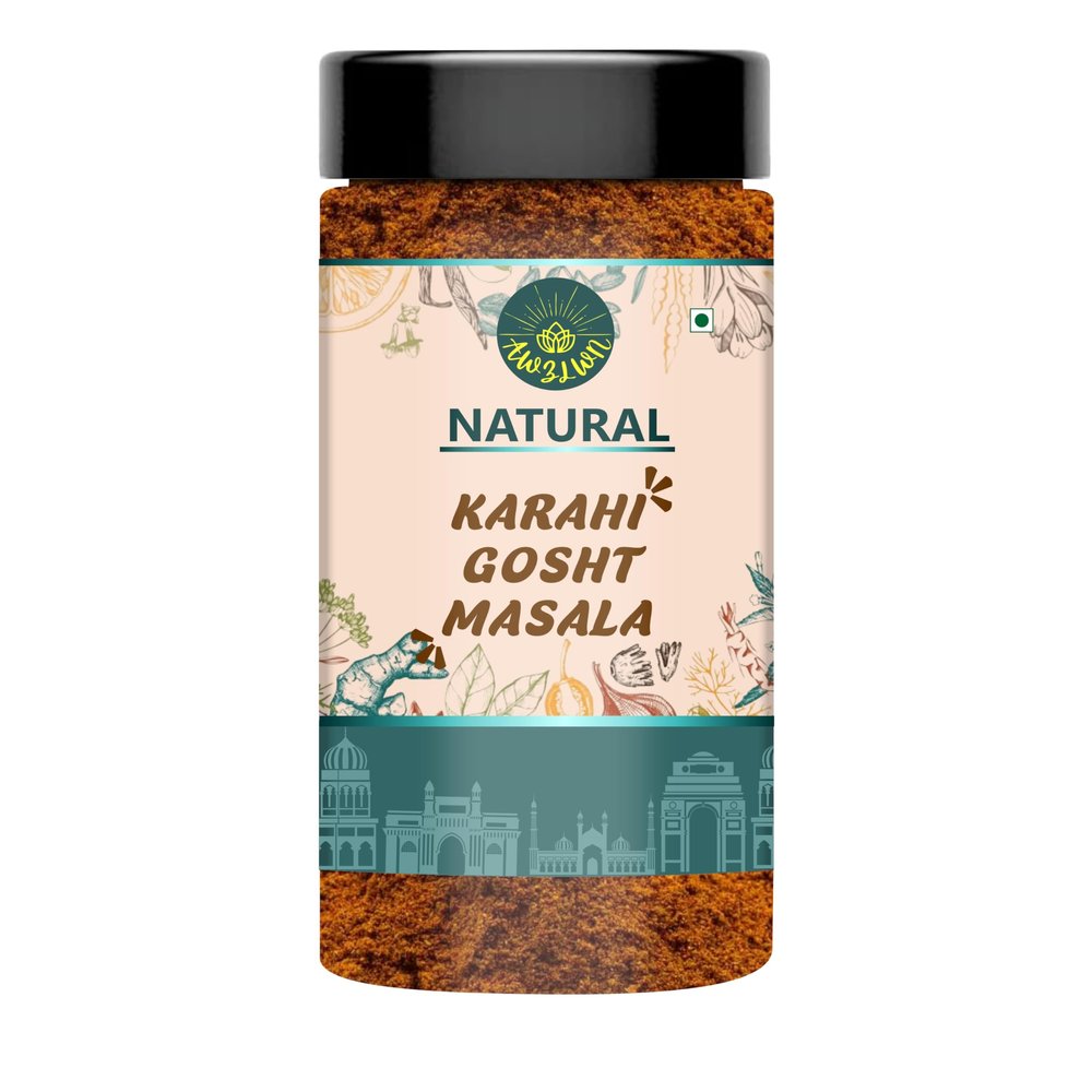 AWZLWN Natural Karahi Gosht Masala 250 GM Pack of 1 Pcs - AWZLWN