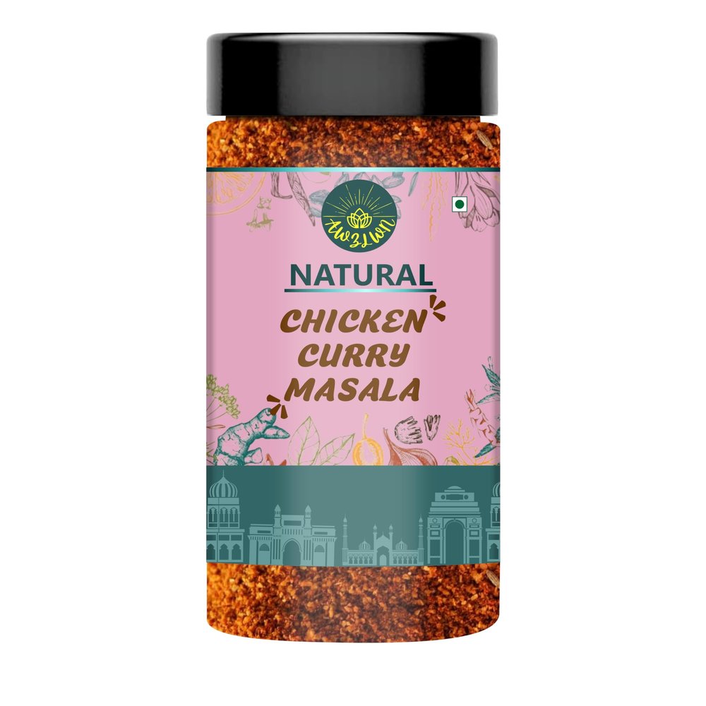 AWZLWN Natural Chicken Curry Masala 150 GM Pack of 1 Pcs - AWZLWN