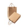 Paper Gift Bags,ULIFESTAR Recyclable Gift Bags with Handles,Small Party Bags,Mini Shopping Bags,Retail Bags Bulk,Merchandise Bag Assortment,20PCS Gift Wrap Bag (Brown, 27x22x10cm/10.63*8.66*3.94'') view 3