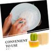 OUNONA Cute Cactus Dish Scrubber Set with Replacement Brush Heads Efficient Kitchen Cleaning Tool for Dishes Sinks and Pans and Reusable Kitchenware Cleaning Brush view 3