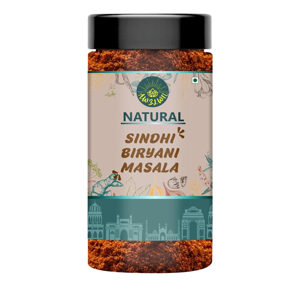 AWZLWN Natural Sindhi Biryani Masala 150 GM Pack of 1 Pcs - AWZLWN