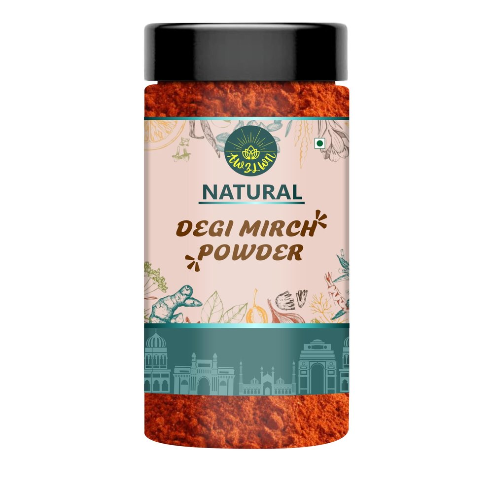 AWZLWN Natural Degi Mirch Powder 250 GM Pack of 1 Pcs - AWZLWN