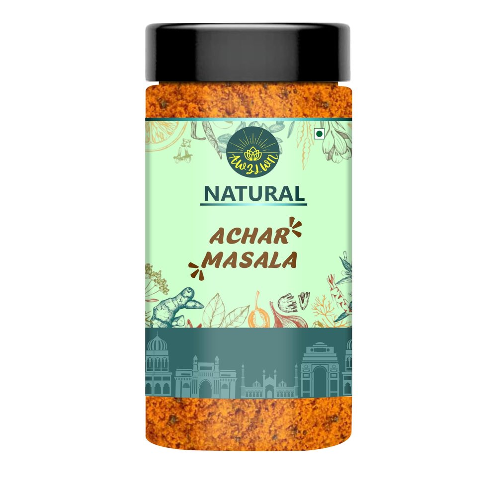 AWZLWN Natural Achar Masala 100 GM Pack of 3 Box - AWZLWN
