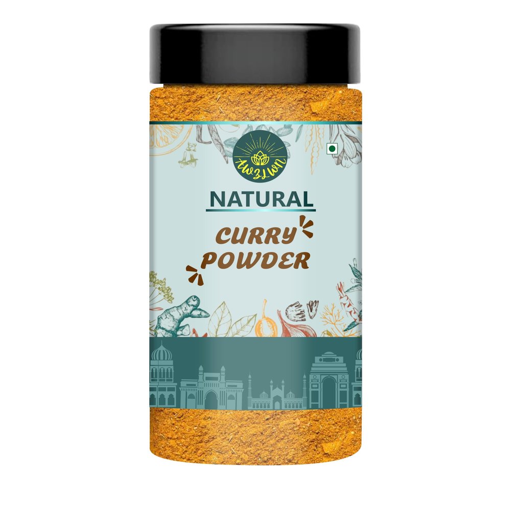 AWZLWN Natural Curry Powder 100 GM Pack of 3 Box - AWZLWN