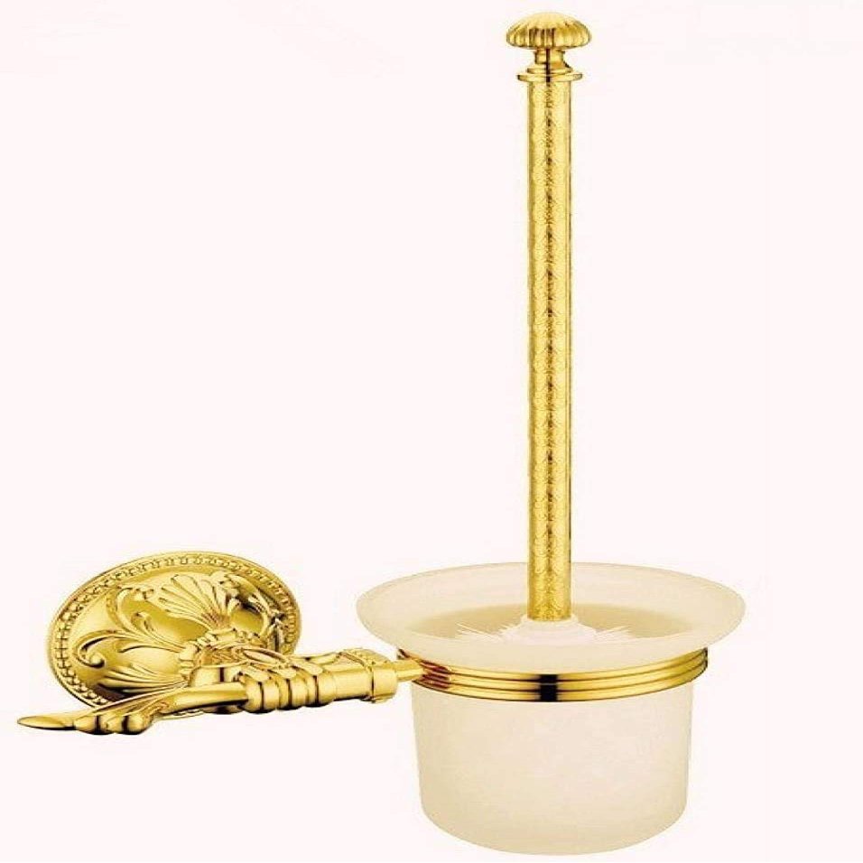JDXQBLD Spazzole per WC, Scopino per WC Porta scopino per WC con Tazza in Ceramica Prodotti per la casa Decorazione per il bagno