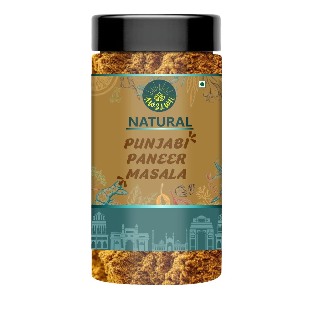 AWZLWN Natural Punjabi Paneer Masala 100 GM Pack of 3 Box - AWZLWN