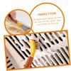 Healeved Multi-Functional Kitchen Scraper and Cleaning Tool Dual- Cooktop Cleaner for Gas Burners for Stovetop Countertop and Refrigerator Maintenance view 4