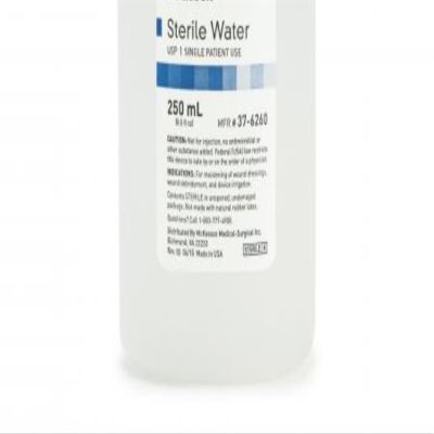 12 Pack sterile Irrigation Water 250ml