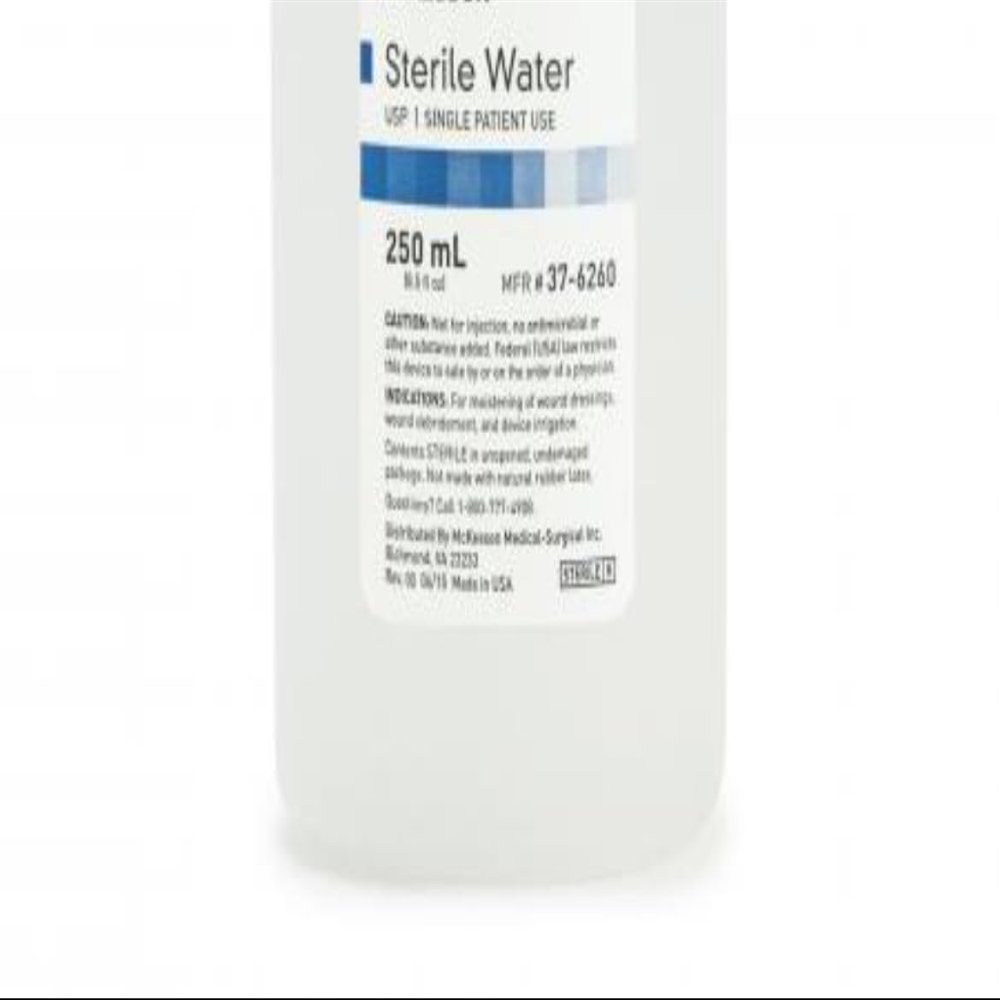 12 Pack sterile Irrigation Water 250ml