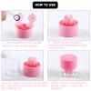 4Pc Manually Contact Lens Cleaning Machine - Washer, Plastic Lens Cleaner Case, Rotary Desprotein Travel view 2