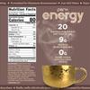 Perk Energy Dark Chocolate Salted Caramel Pretzel - Caffeinated Protein Drink Mix with 9g Protein & 100mg Caffeine - Gluten Free, Soy Free, Peanut Free - 20 Servings view 2