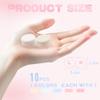 10 Pack Contact Lens Case Box, Mini Transparent Contact Cases Bulk in 5 colors, Colorful Bulk Box Holder Container Cute Contact Lenses Case Leak-proof, Eye Contact Case for Home and Travel view 4