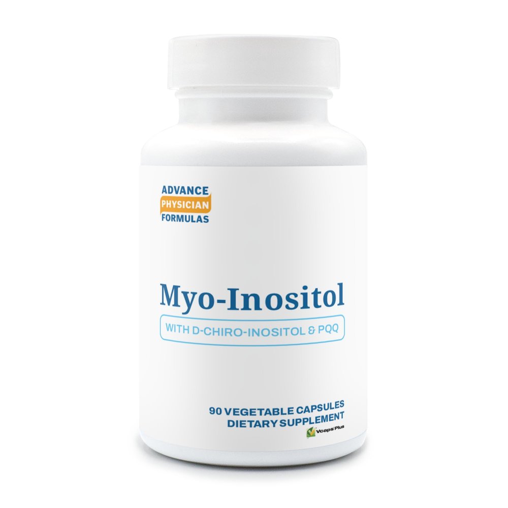 Advance Physician Formulas, Myo-Inositol with D-Chiro-Inositol and PQQ, 90 Vegetable Capsules