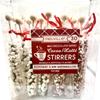 Melville Milk Chocolatey Dipped Cocoa/Latte Stirrers - Dark Chocolate with Peppermint or Mini Marshmallow-30 ct view 1