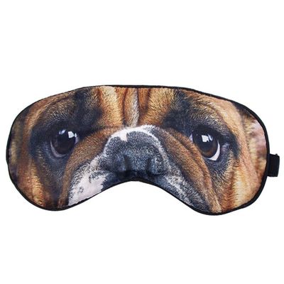 212 Main Silk Eye Mask Blindfold Shade Cover for Sleep Shar-pei