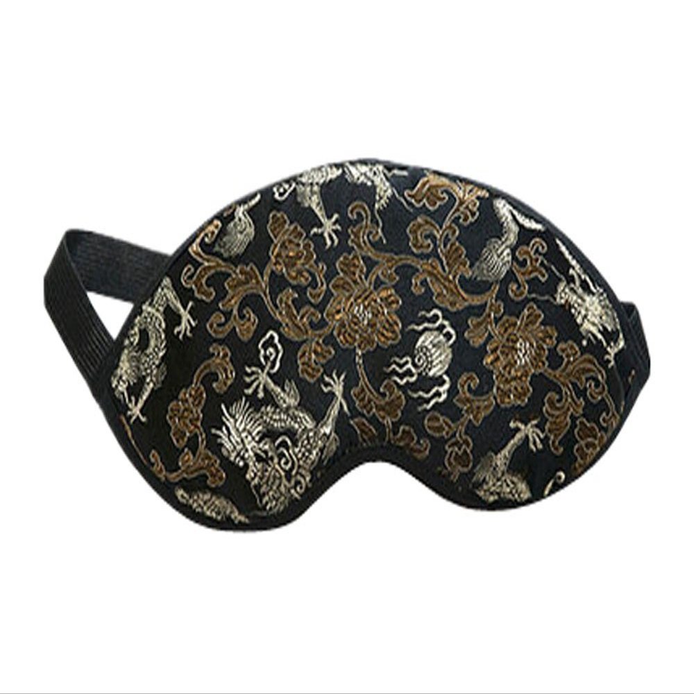 212 Main Silk Eye Mask Super Breathable Protective Eyeshade Sleep Eye Mask Black