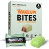 Caffeinated Mint Chocolate Bites Jesse's WakeUP! 175mg (1.5 Espressos) 8Pk view 1