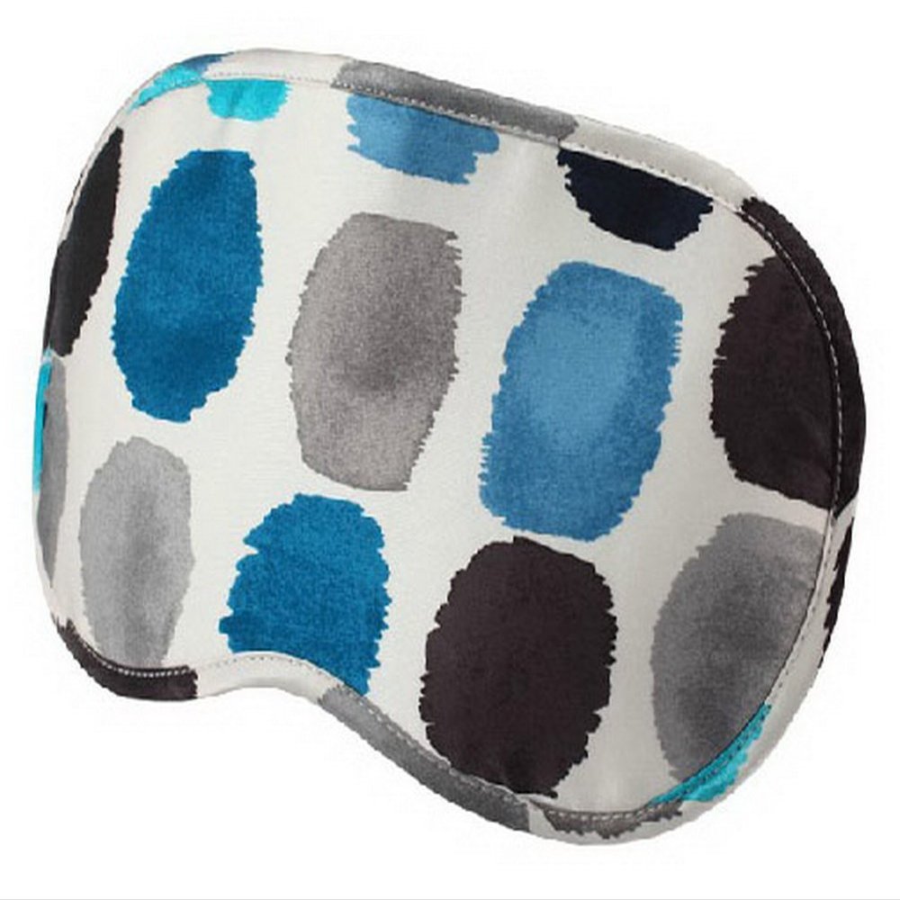 212 Main Lovely Mulberry Silk Eyeshade Sleep Eye Mask - Wave Point Blue