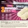 Caffeinated Vanilla Creme Bars Jesses WakeUP! 350mg (3 Espressos) 6 Pack view 3