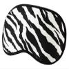 212 Main Lovely Mulberry Silk Eyeshade Sleep Eye Mask - Zebra Stripe view 1
