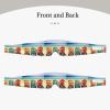 Beach Scene with Chairs Print Travel Sleep Eye and Ear Muffs Mask Noise Blocking and Light Covering Sleep Aid view 2