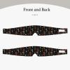 Art Guitar Pattern Print Print Travel Sleep Eye and Ear Muffs Mask Noise Blocking and Light Covering Sleep Aid view 2