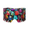 Colorful Guitars Print Travel Sleep Eye and Ear Muffs Mask Noise Blocking and Light Covering Sleep Aid view 1