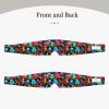 Colorful Guitars Print Travel Sleep Eye and Ear Muffs Mask Noise Blocking and Light Covering Sleep Aid view 2