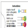 2-Pack Drink Safety Test Strips Beverage Awareness Strips for Nights Out 100 Individually Packaged Units Retail Ready or Give-Away Item Think Twice view 3