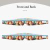 Beach Chairs and Scenery Print Travel Sleep Eye and Ear Muffs Mask Noise Blocking and Light Covering Sleep Aid view 2