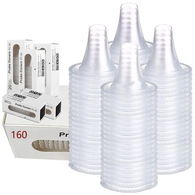 160X Ear Thermometer Probe Covers, Lens Filters, Refill Covers Compatible for All Braun Thermometer Models Digital Disposable Covers